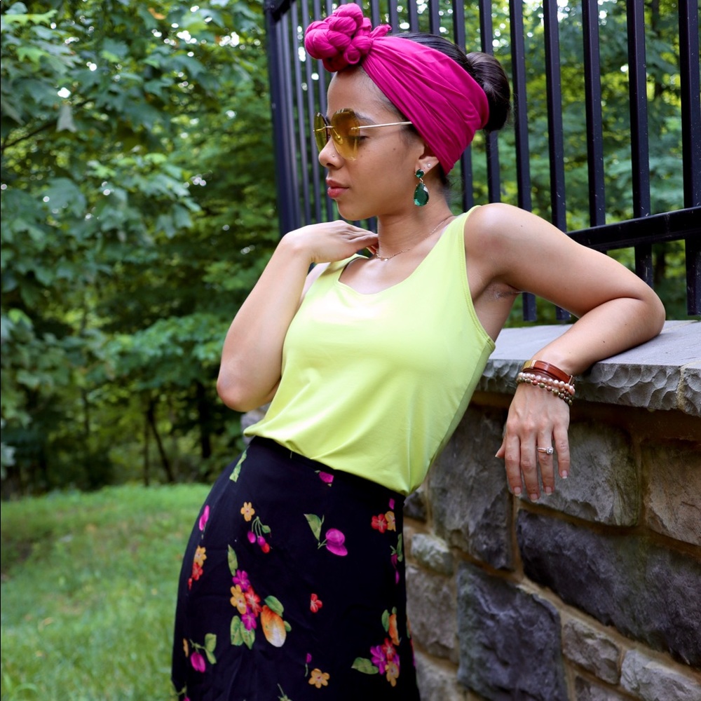 Fruit Maxi Skirt